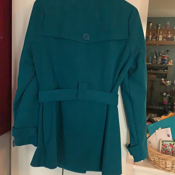 NWT Beautiful Teal dress coat - Picture 5 of 8